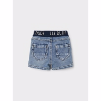 NAME IT Sweat Denim Shorts Truebo Light Blue